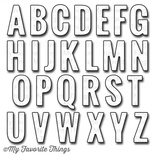 Левие My Favorite Things - Die-namics LLD Little Letters (MFT-0393)