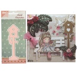 Ніж для вирубки Joy! Craft Dies- Floral Flourishes - Tall Bird House