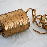 Рафія натуральна, колір золото, 1 метр