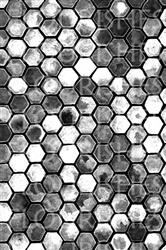 Акриловий штамп Flourishes - HONEYCOMB, 10x15 см