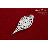 Чипборд Scrapiniec - Двухслойная елочная игрушка Idea d'oro 02