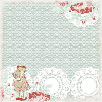 Аркуш двосторонній The ScrapCake - A Child's Love, 30x30 см