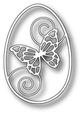 Ножі від Memory Box - Butterfly Swirl Egg craft die