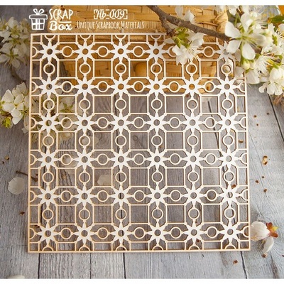 Чипборд ScrapBox - Геометрія Hb-009