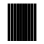 Набор полосок бумаги для квиллинга, 1 цвет (черный), 3х295мм, 160 г/м2,  100 шт.