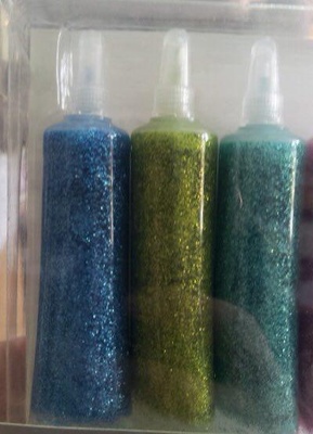 Набор клея с глиттером (4 цвета по 15мл) SCB 091004