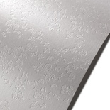 Дизайнерський картон з тисненнями у мітки Astrosilver Astrosilver farfalle, 30x30 см, білий, 220 г/м², 1 шт.