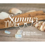 Чипборд ScrapBox — напис Summer Time Hi-287