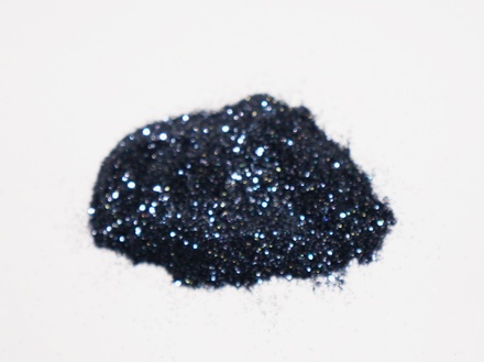 Глітер чорний 20 ml, сухий