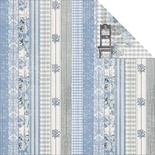 Аркуш двосторонній Fabscraps - Shabbylicious Double-Sided Cardstock - Shabby Mix, 30x30 см