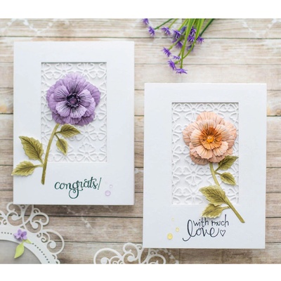 Нож для вырубки от Spellbinders - Blooming Rose
