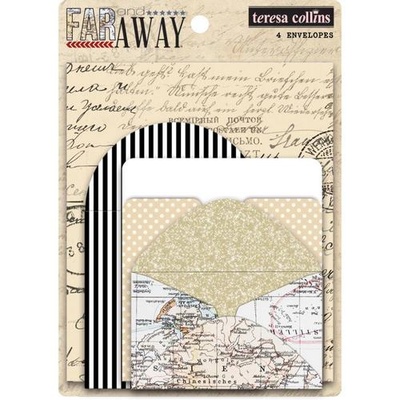 Набор конвертов Teresa Collins - Far & Away Envelopes