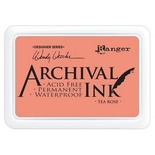 Архивные чернила Ranger - Wendy Vecchi - Archival Ink Pads - Tea Rose