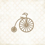 Чипборд Blue Fern StudiOs-Penny Farthing