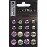 Брадсы Dovecraft - Jewel Brads – Lilac and Green