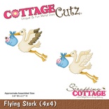 Лезвие CottageCutz - Flying Stork, 10х10 см