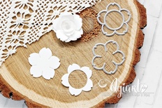 Ножи для вырубки от AgiArt "Любимые цветы"