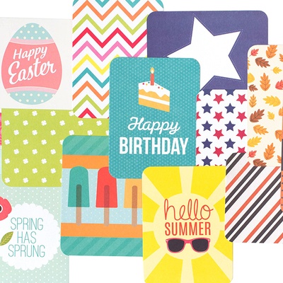 Набір карток Project Life by Becky Higgins - Core Kit - All Seasons, 616 штук