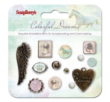 Набор декоративных брадс "Цветные сны"