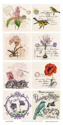 Картинки от Евгения Курдибановская ТМ - "Винтаж", 15х30 см