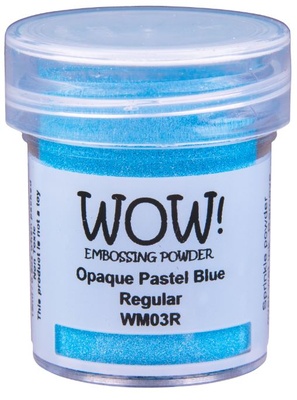 Пудра для эмбоссинга Wow - Pastel Blue - Regular, 15 мл