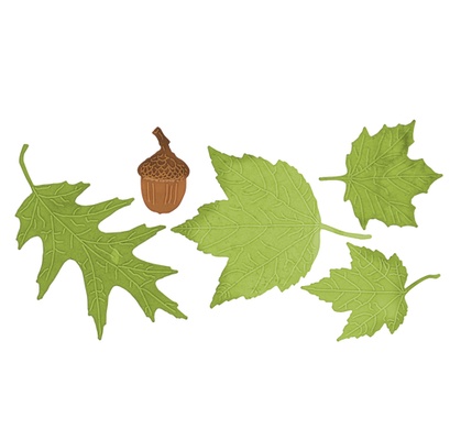 Лезвие Dimensional Small Leaves #1 от Cheery Lynn Designs