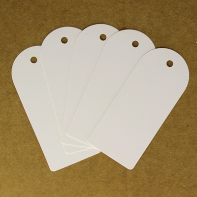 Мітка "Білий полялянець", 9x4 см, 1 шт