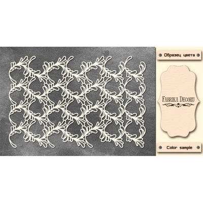 Набір чіпбордів Гілочки 541, колір молочний, ТМ Фабрика Декору