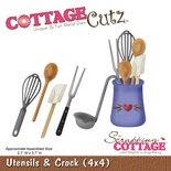 Ніж для вирубки CottageCutz - Utensils & Crock, 10x10 см