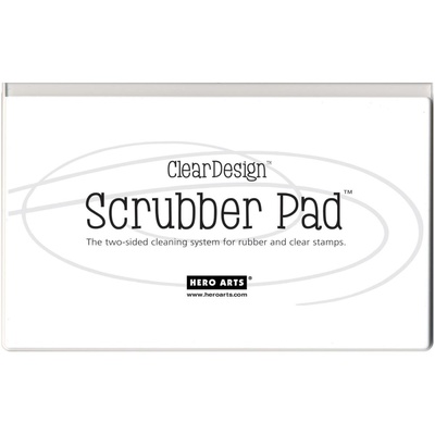 Подушечка для очистки штампов от Hero Arts - Clear Design Scrubber Pad