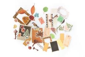 Набор вырубки от EcoPaper "Старые письма", 49 элементов