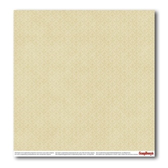 Бумага для скрапбукинга 30,5х30,5 см 180 гр/м двосторон Курортный роман  - Мечты