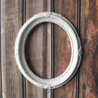 Гипсовая рамочка овальная большая от Е.В.A, высота 10см, 1 шт.