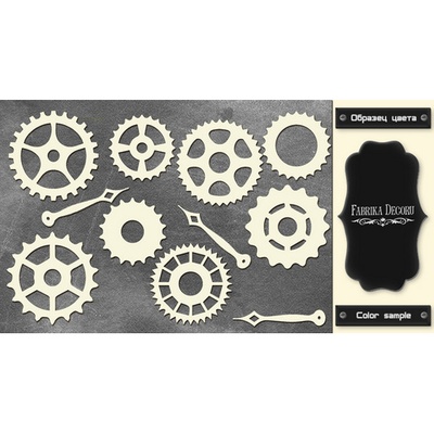 Набор чипбордов ТМ Фабрика Декора FDCH-167-1, цвет черный