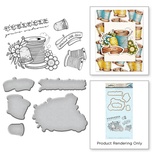 Ніж для вирубки + штампи від Spellbinders - Sew Handmade