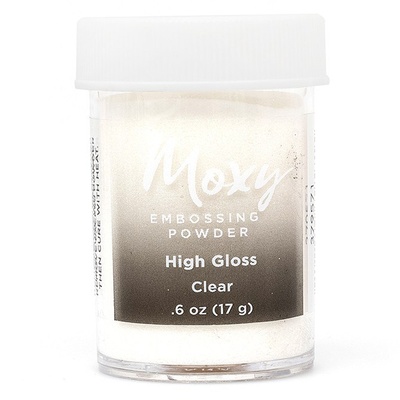 Пудра для ембосінгу Moxy Clear High Gloss від American Crafts, прозора, 17