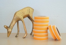 Паперовий скотч Washi Tape Freckled Fawn, FF832, довжина 10 м, ширина 1 см