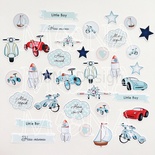 Набор высечек от Mona Design — Little boy, 36 элементов