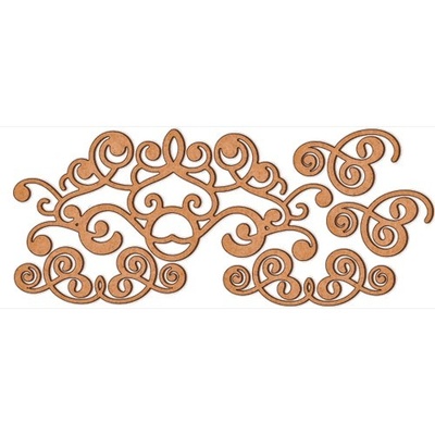 Набір декоративних елементів для шедоубокса №12, ТМ Фабрика Декору