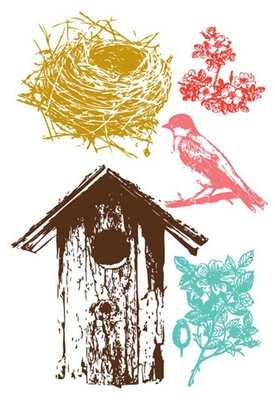 Акриловые штампы от компании Prima - Nature Walk