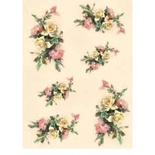 Папір для декупажу "Композиція Троянди - 2", розмір: 35x50 см