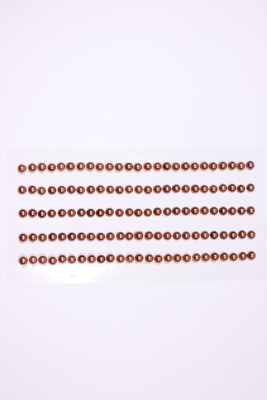 Самоклейні напівперлинки від ScrapBerryʼs "Королеві", 4 мм, 125шт.