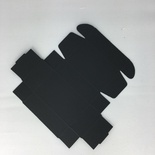 Коробка пакувальна, чорний картон, 9,3*5,7*3 см, 1 шт.