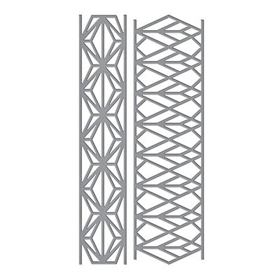 Ножі від Spellbinders — Rhombus Borders