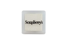 Пигментные чернила от Scrapberry's -Мерцающий белый