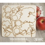 Чипборд ScrapBox - Квіти No5