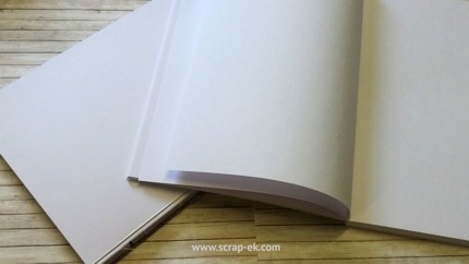 Блок для блокнота от Евгения Курдибановская ТМ, чистый, белый, А5, 196 стр.