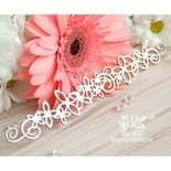 Чипборд ScrapBox - Рослинний бордюр з кельтським мотивом довгий Hw-053