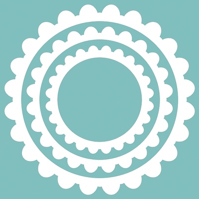 Чипборд від Вензелик - Набір рамок 10, розмір: 63*63 мм