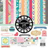 Набор бумаги от Echo Park  - Capture Life, 30х30см, 12+2 листов